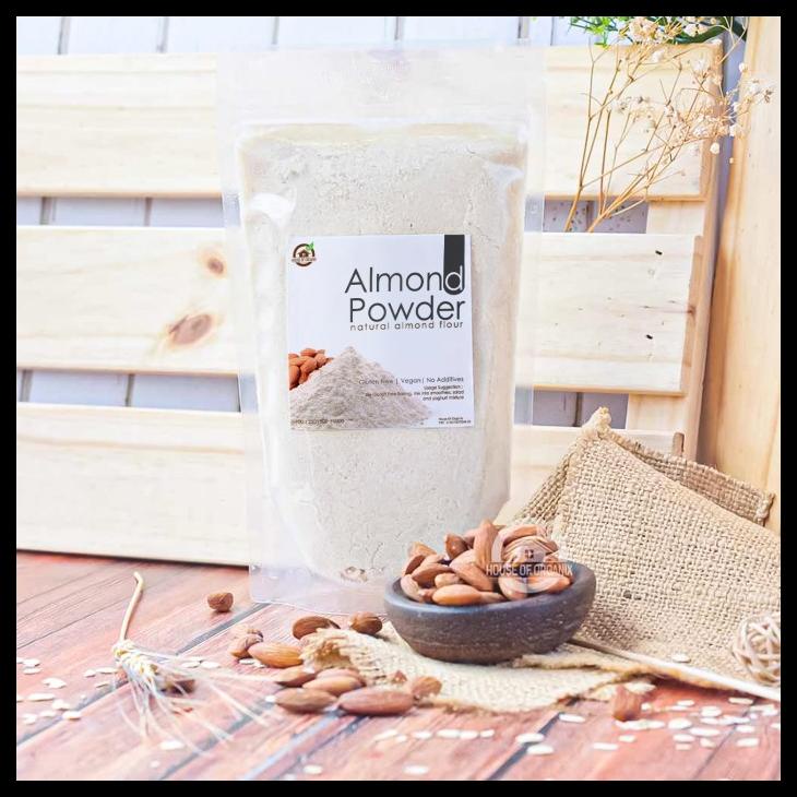 

TERBARUU!! Natural Almond Meal / Flour ( Tepung Kacang Almond ) 500 Gr TERBARU