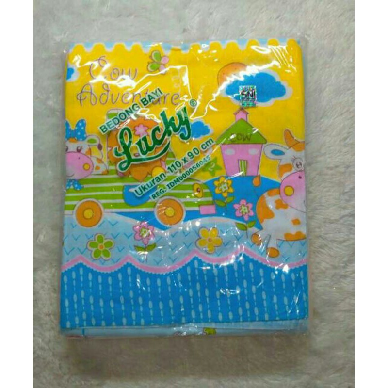 6Pc Bedong Bayi SNI Ukuran 110 X 90 cm Merk Lucky