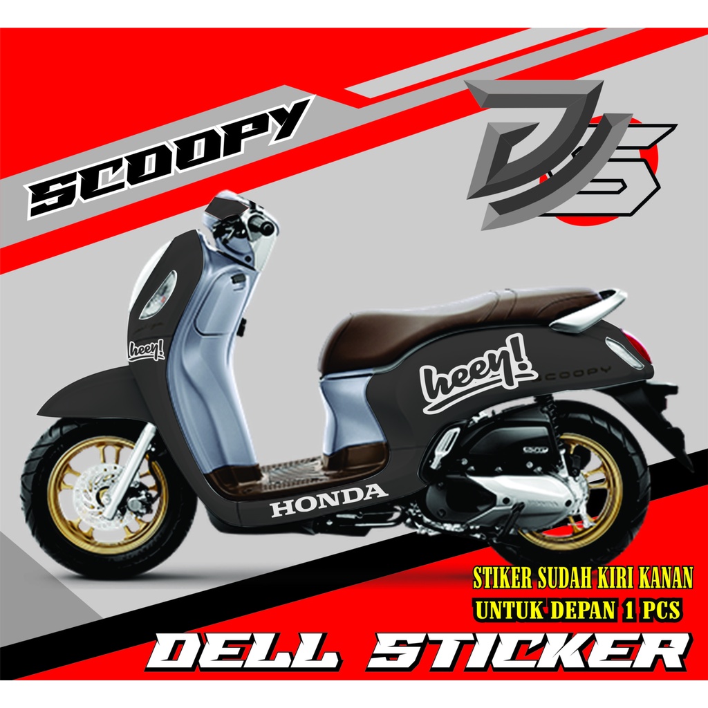 Stiker Scoopy HEEY Sticker Scoopy Viral Prestage 2017-2021 Cutting Sticker HOLOGRAM