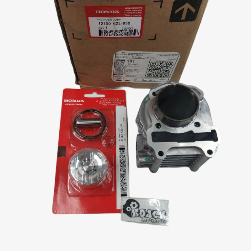 Blok seher Beat fi Scoopy esp Vario 110 esp injeksi Original asli ori Honda KZL Block Piston kit