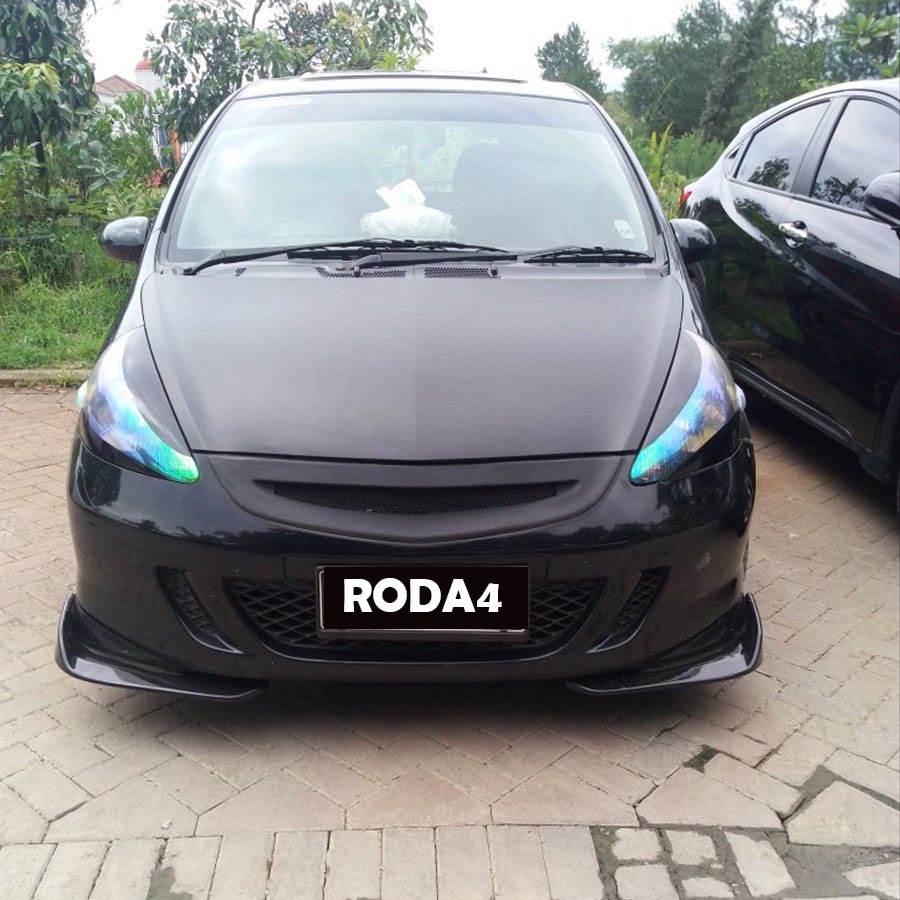 Winglet Lips Bumper Mobil Diffuser Depan Universal PLASTIK HITAM