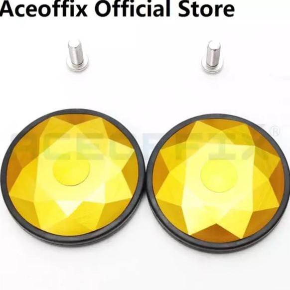 Aceoffix Brompton Easy Wheel Easywheel Sepeda Brompton 3Sixty Pikes Gold