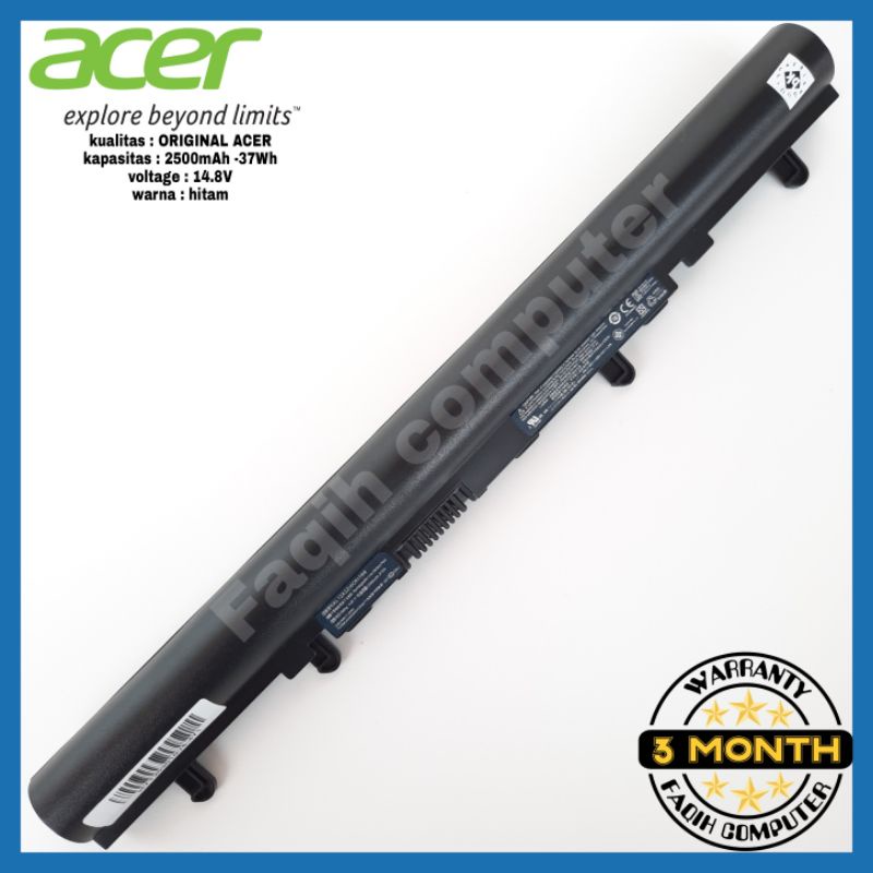 Baterai Original Laptop Acer Aspire V5-431 V5-431G V5-431P V5-471 V5-471G V5-471P V5-571 AL12A32