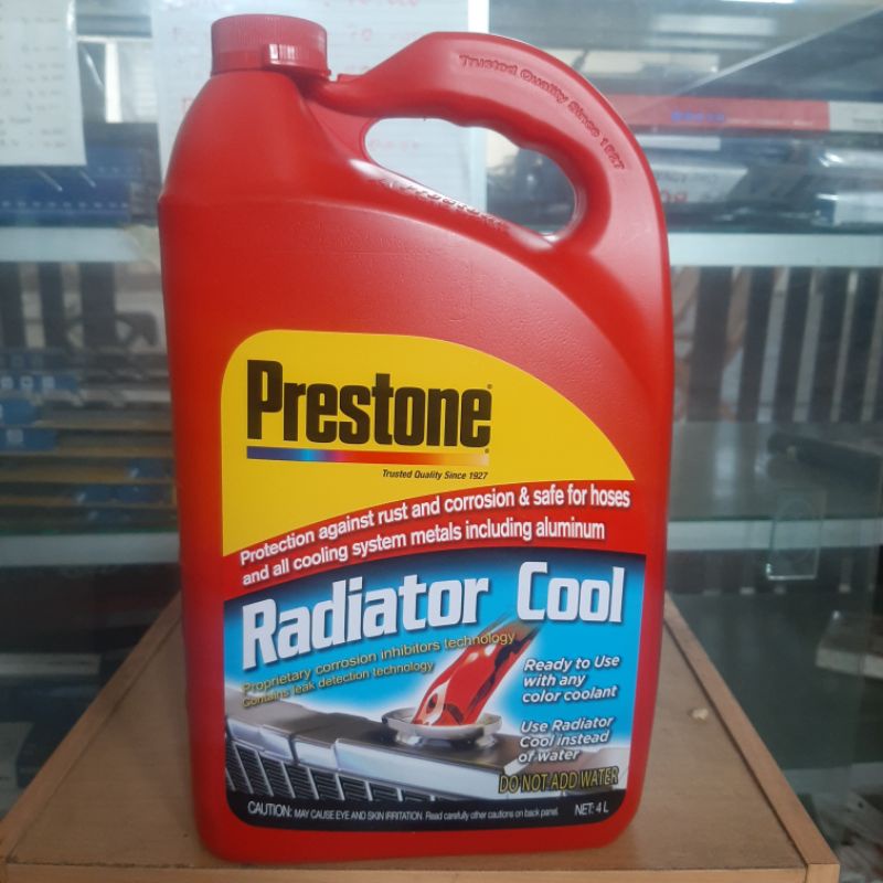 prestone radiator coolant 4 liter