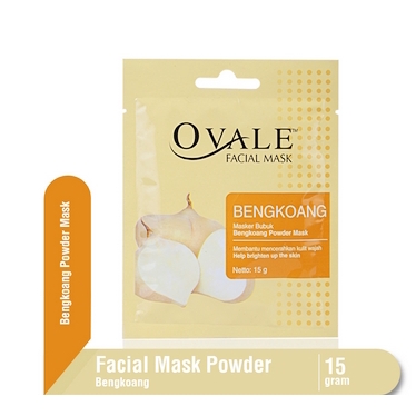 PERA381 MASKER WAJAH BUBUK OVALE FACIAL POWDER MASK 15gr