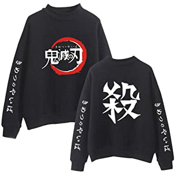 Crewneck Kimetsu Anime - Jaket Sweater Hoodie Anime Kimetsu Premium Tebal