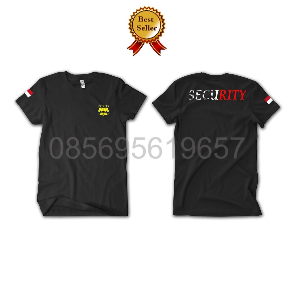 Tshirt Kaos Baju Security Satpam Terbaru original