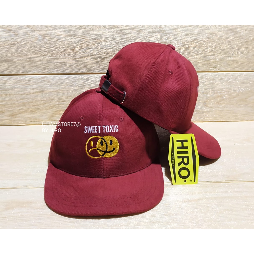 [COD[Topi Snapback Bordir Toxic Original New Model/Topi Keren/Topi Distro Terlaris