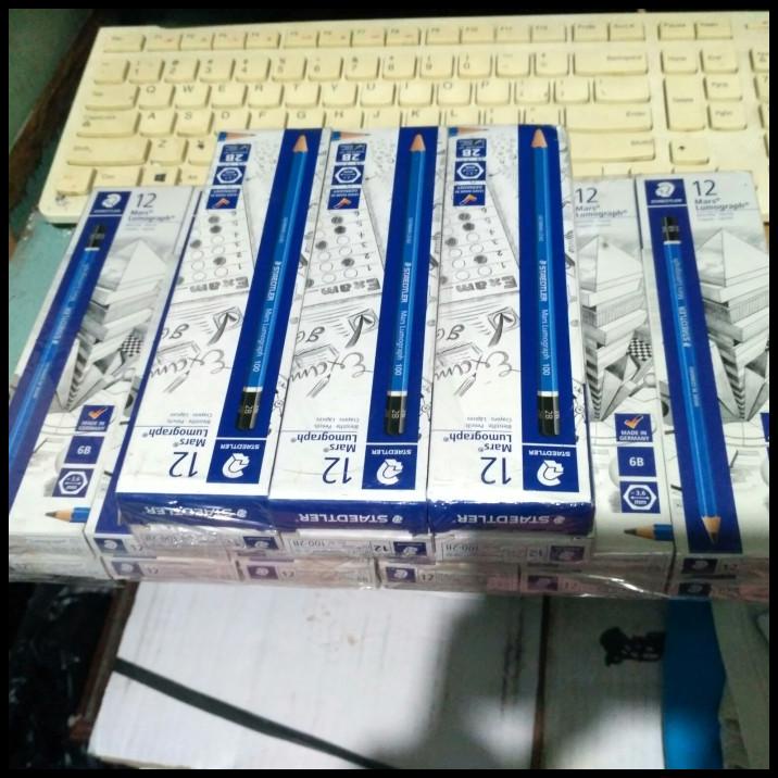 

Caramel | Pensil 2B Staedler(Mars Lumograph) Original 100%(1Losin)