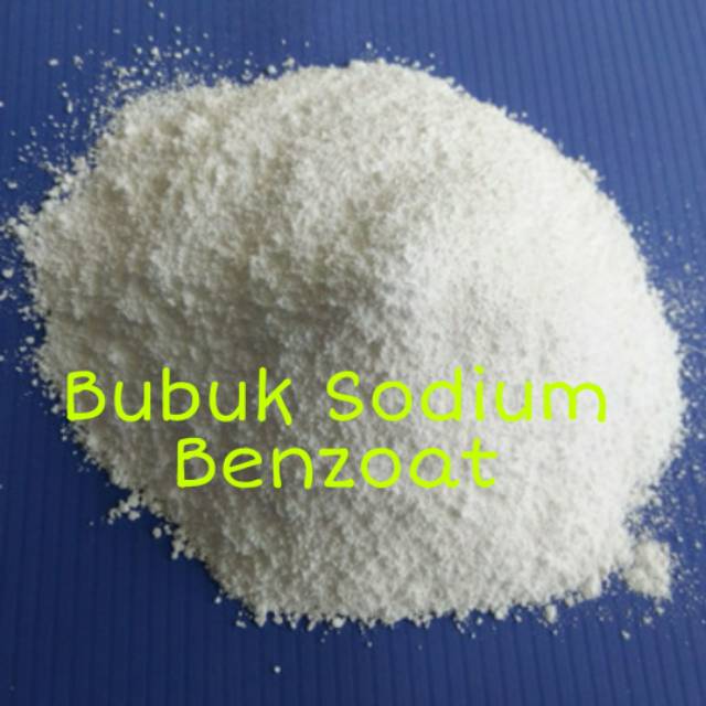 NATRIUM BENZOAT/SODIUM BENZOAT/SODIUM PENGAWET MAKANAN/MINUMAN/BISA COD/100gram