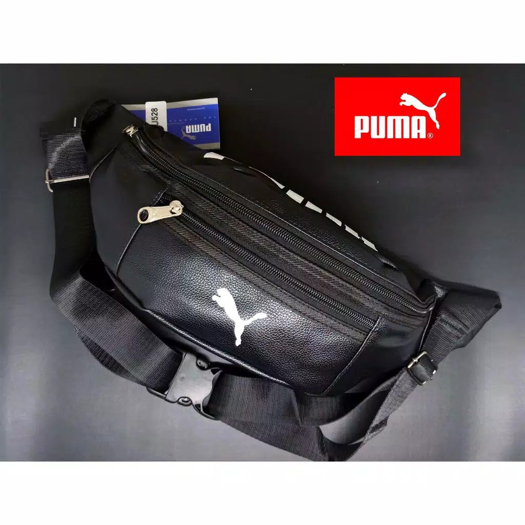 Tas Waistbag/pinggang pria PUMA Kulit Hiqh Quality