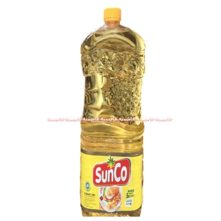 Sunco 1L Botol Minyak Goreng Bening 5x Proses Penyaringan Vitamin Sunko 1Litter 1 Liter SunCo