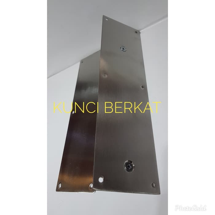 Push plate/Tarikkan/Pintu Garasi/Gudang/Tanpa lubang kunci