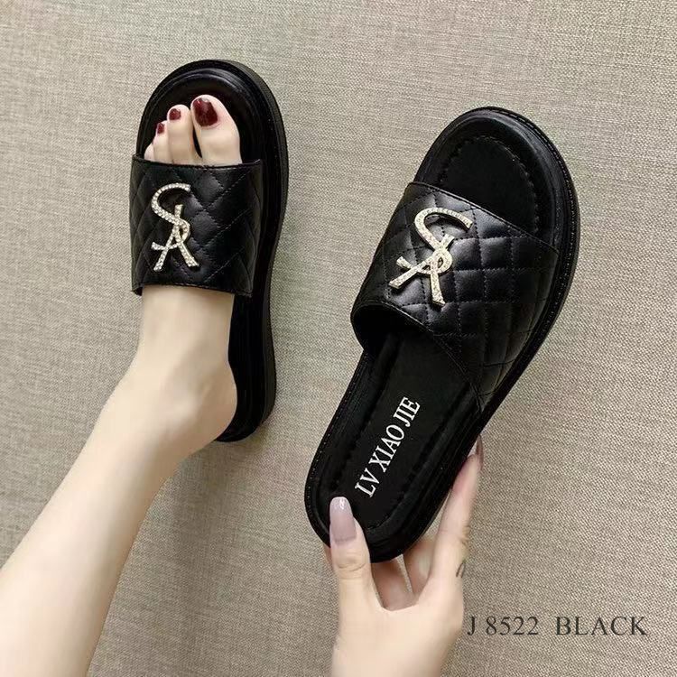 FASHION  WANITA SANDAL FLAT FLIP FLOP CHEPA 8522 (RESTOCK)