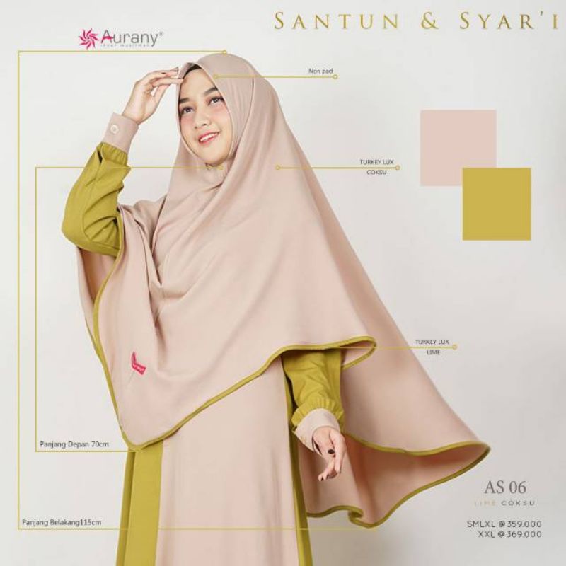 GAMIS AURANY AS 06 TERMURAH