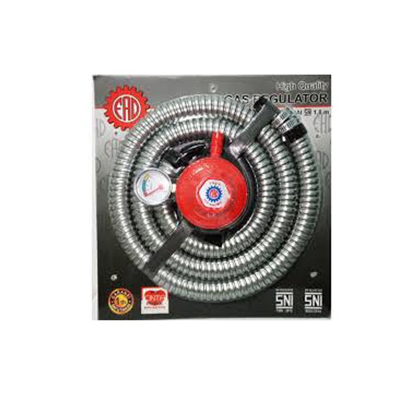 Selang Regulator FAD Kompor Gas LPG Regulator SNI Dengan Pengukur Gas Promo Terlaris Bergaransi ORI