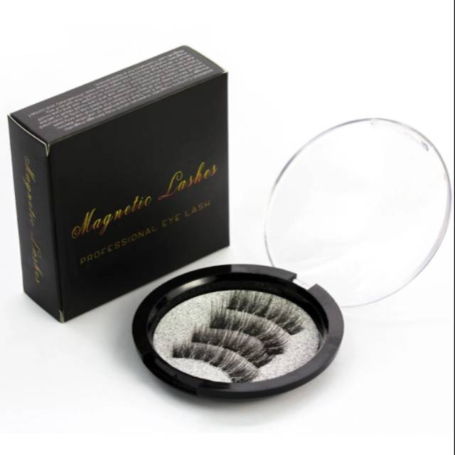 BULU MATA PALSU 3 MAGNET 3D MINX MAGNETIC EYELASHES HANDMADE