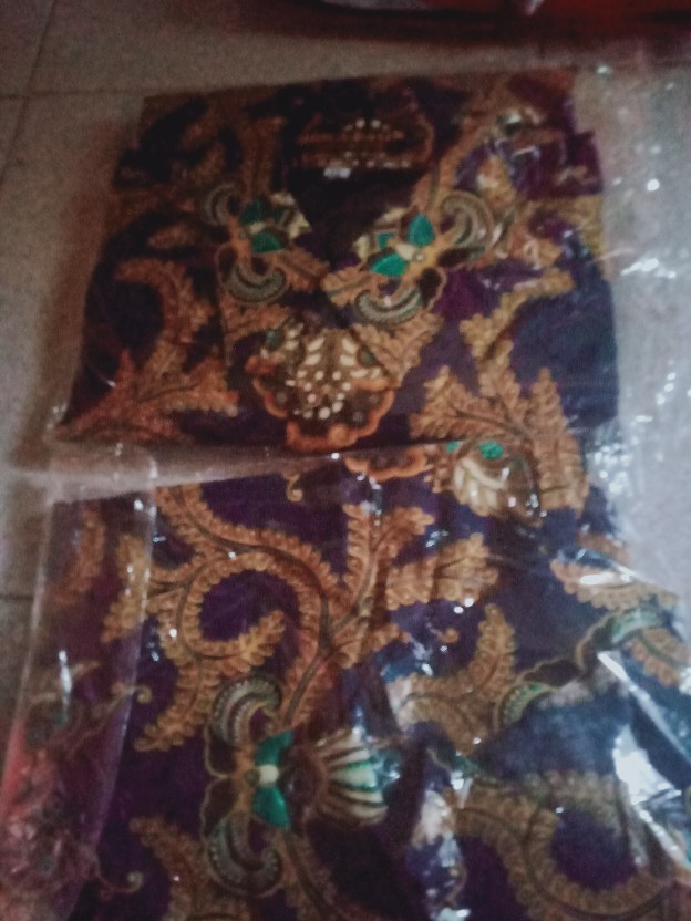 Morabatik/kemeja Batik Pria Lengan Panjang Lapis Furing Couple Kemeja Batik Anak