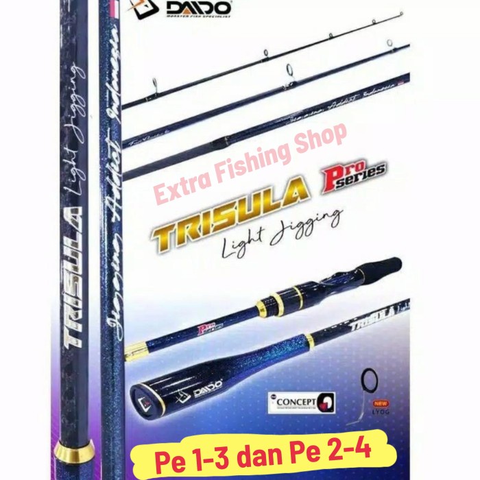 Rod Daido Trisula Pro Series Sudah Packing Paralon supaya aman - pe 1-3