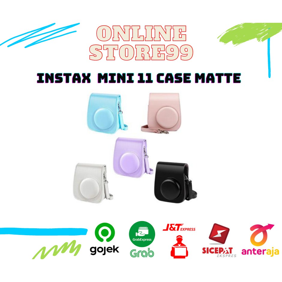 Case Instax Mini 11 / Instax Mini 11 - Leather Bag Case