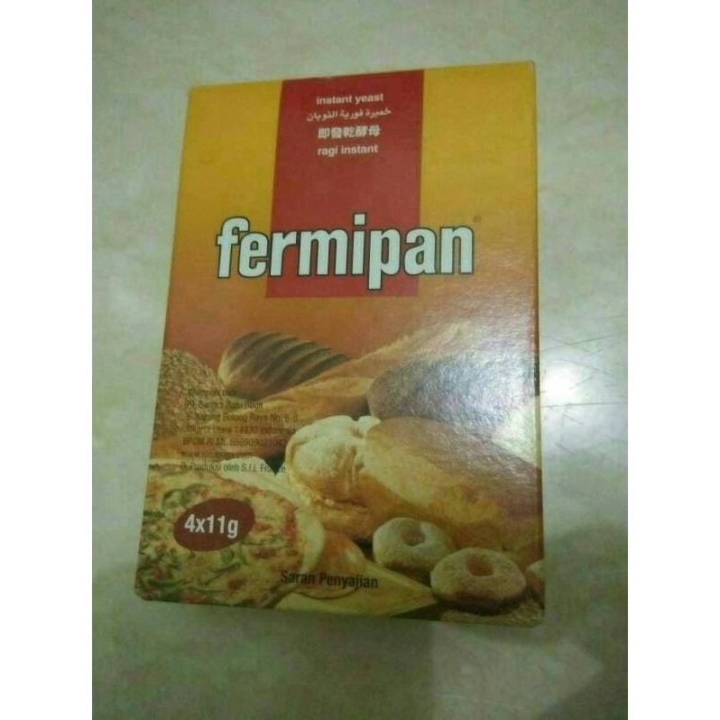 

Toko-Bahan-Kue- Ragi Instant+Fermipan 1Sachet 11Gr+Ragi Donat/Roti -Terlengkap-Termurah-Dijamin.
