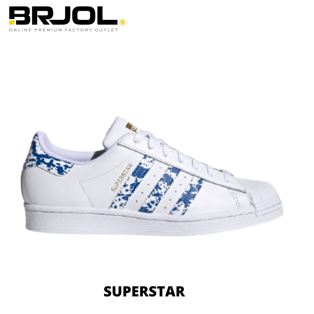SEPATU SNEAKER KASUAL PRIA ORIGINAL ADIDAS SUPERSTAR FY7704 MEN PUTIH