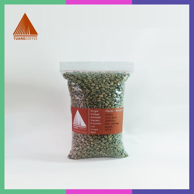 

Grade 1 Green Bean Washed Arabica Flores Manggarai Kartika