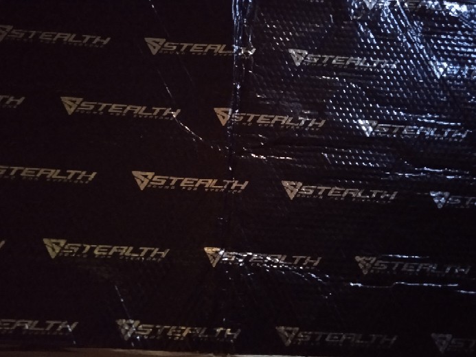 Peredam Stealth Rubber Butyl Aluminium Foil 50 Cm X 75 Cm Tebal 1.8 Mm Original Meredam Bunyi Panas