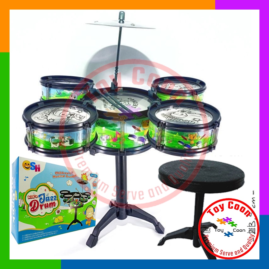 Jual MAINAN ALAT MUSIK ANAK drum anak DRUM ANAK / DRUM SET MINI ANAK / MAINAN DRUM SET / MINI