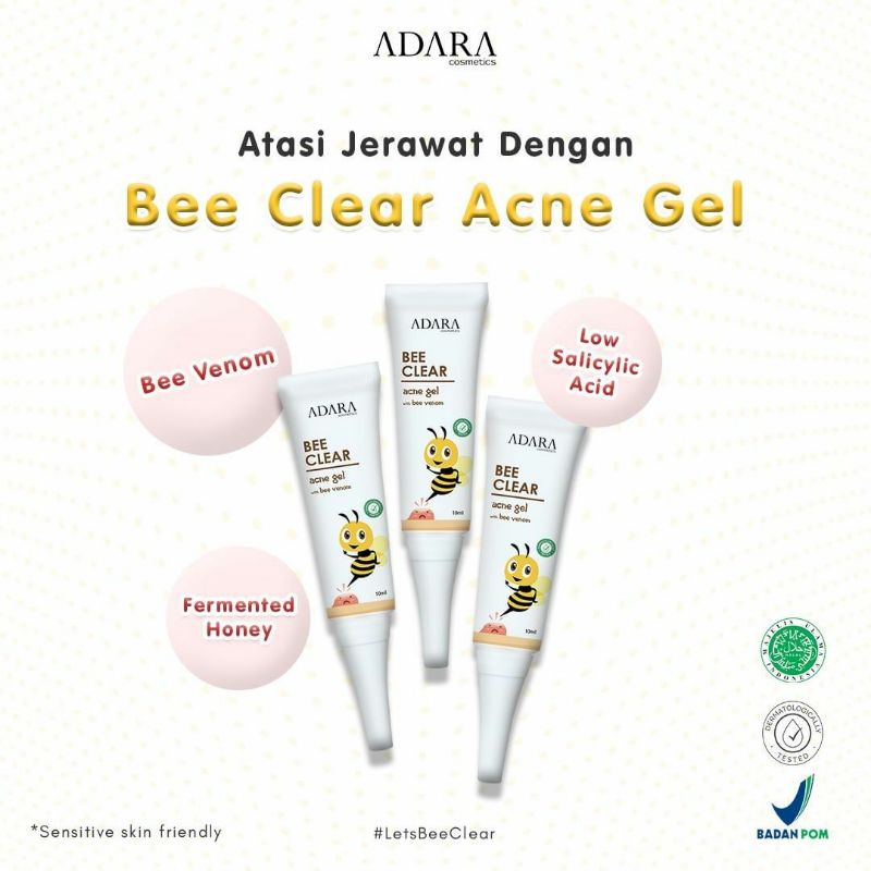 ADARA BEE CLEAR ACNE GEL REGULER EXTRA FORMULA REGULAR