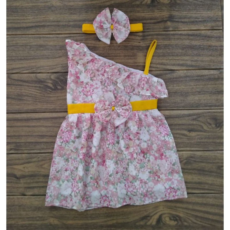 0-6 tahun free Bandana Dress anak