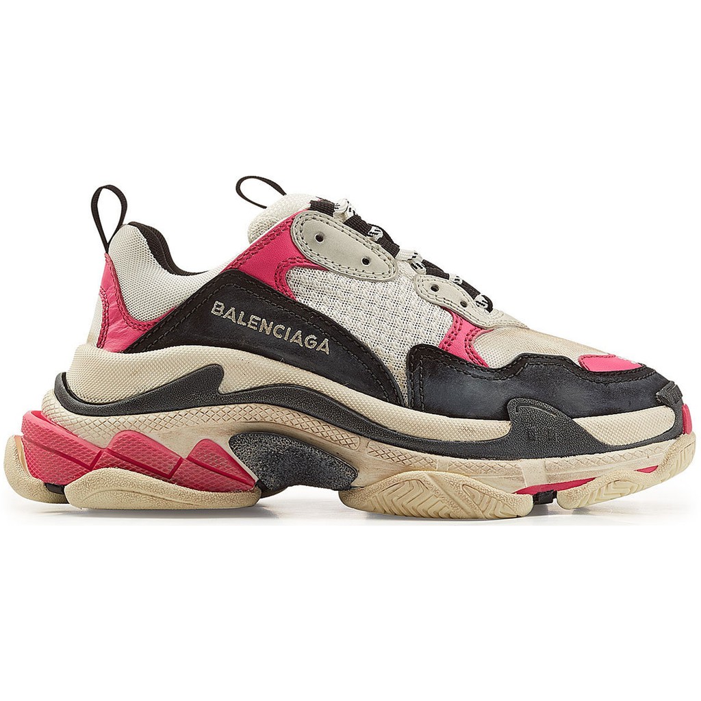all pink balenciaga triple s