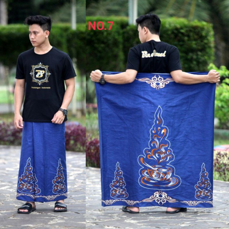 Sarung Batik Motif Kopi Dan Biji Kopi | Sarung Kopi