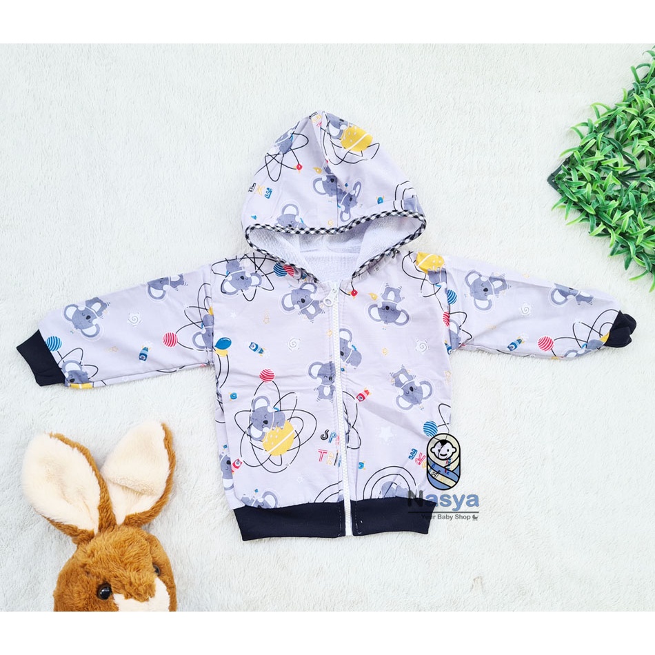 [SH-002] Jaket Bayi / Jaket Anak Keren-explore - abu2