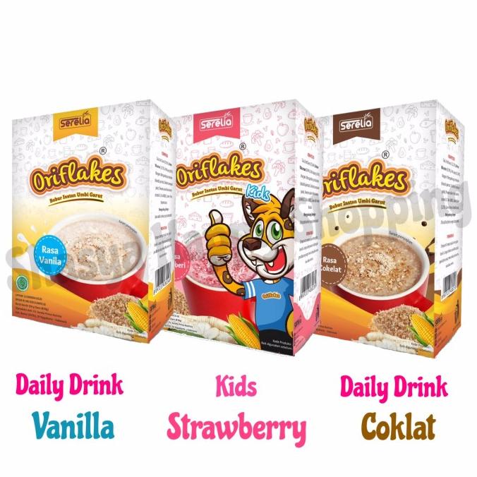 

Promo Awal tahun Oriflakes Daily Saset Sereal umbi garut asam lambung maag gerd kembung Promo Awal tahun