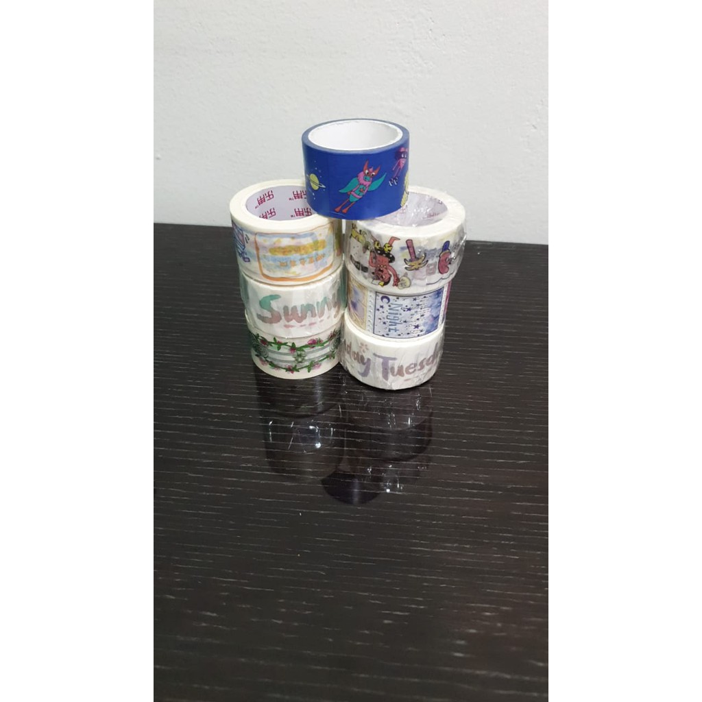 

masking tape washi 25 mm x 5 meter fancy bagus