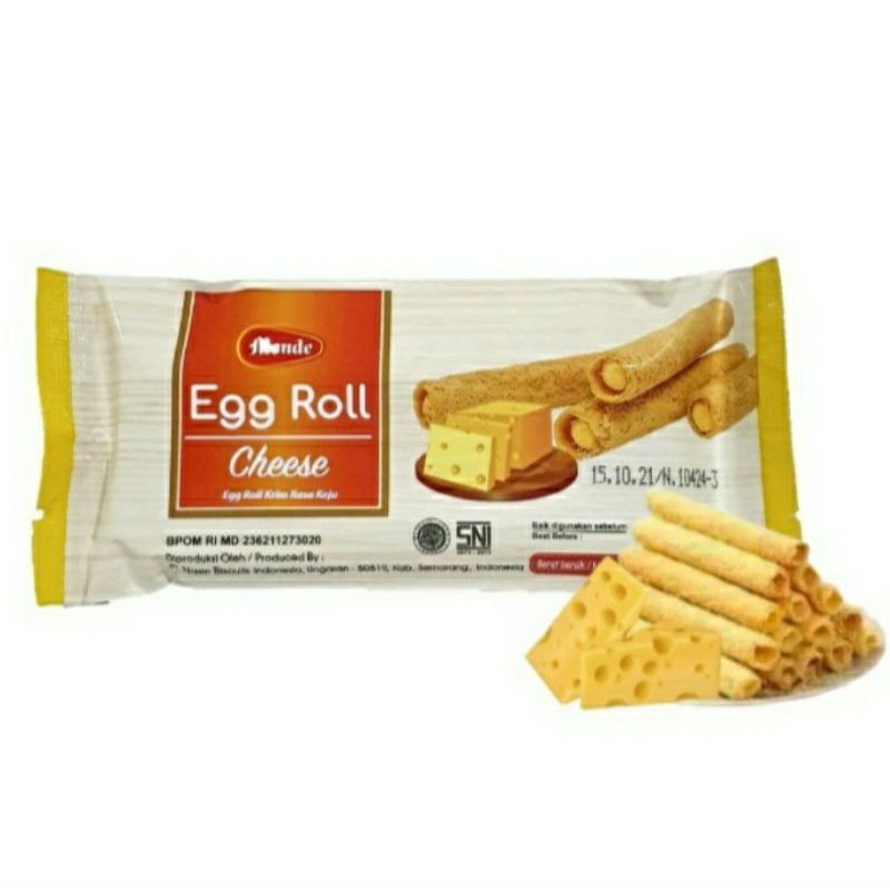 

Monde Egg Roll Stick Cheese 10x35gr