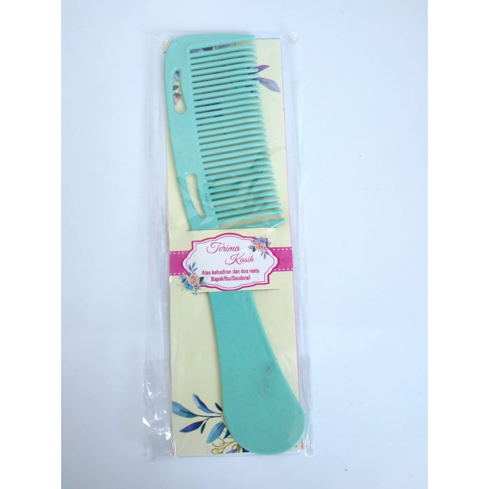 SOUVENIR SISIR PLASTIK KEMASAN LUCU [SWEETSPACE]