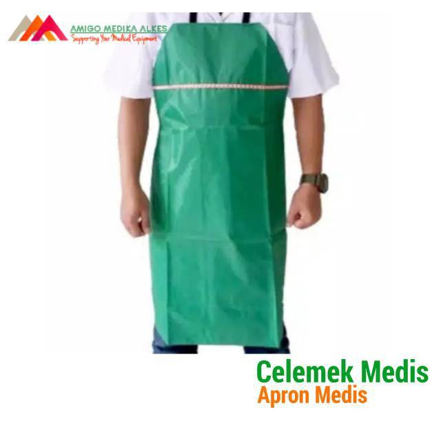 Celemek / Apron Medis Bedah Operasi/ Bidan