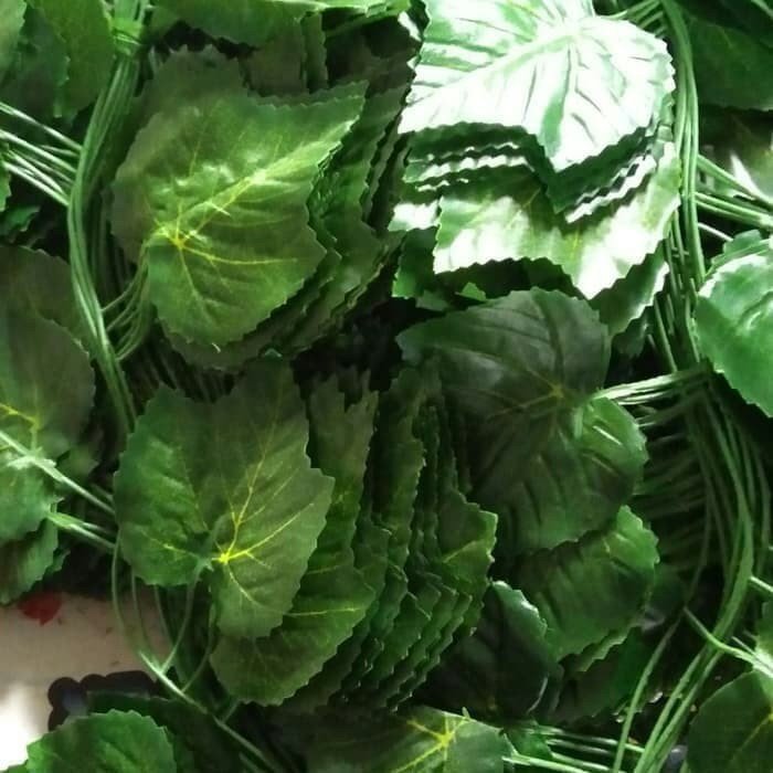 Daun Rambat Palsu Artificial - Tanaman Hias Rambat Dinding Sintetis