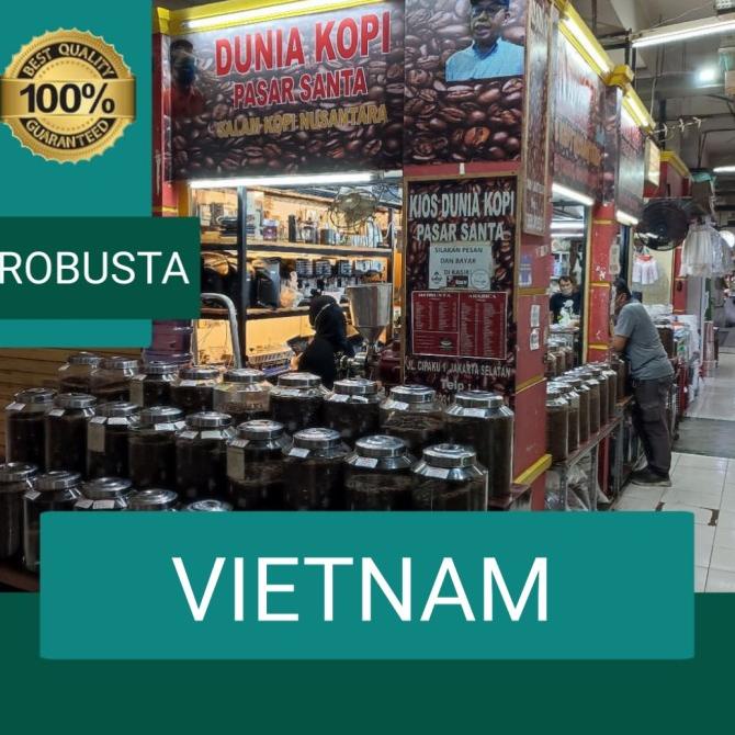 

BAYAR DITEMPAT Kopi Robusta Vietnam 500 gram /KOPI RUBE/KOPI KAPAL API/KOPI SLB/KOPI PEJUANG/KOPI BUBUK