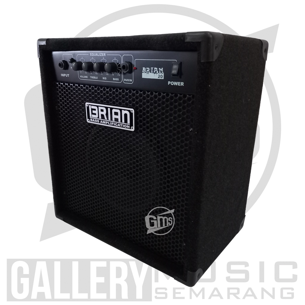 Ampli Bass Amply Gitar dan Bass Amplifier Brian 8&quot; inch