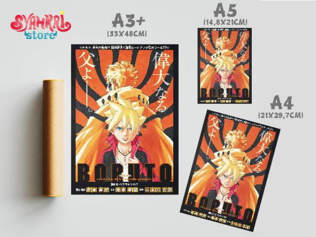 POSTER BORUTO CHAPTER 1-9-7
