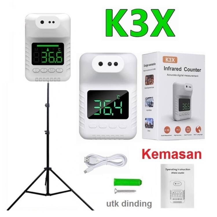 Termometer Infrared Non-kontak K3X Stand Tripod 2.1 M Dinding Stand Termometer Mounted Smart K3 Pro