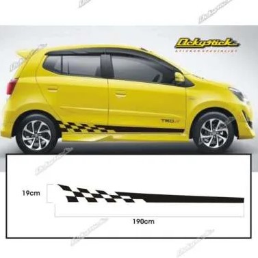Stiker Cutting List Mobil Ahya Ayla Brio Jazz Stiker List Body Terbaru