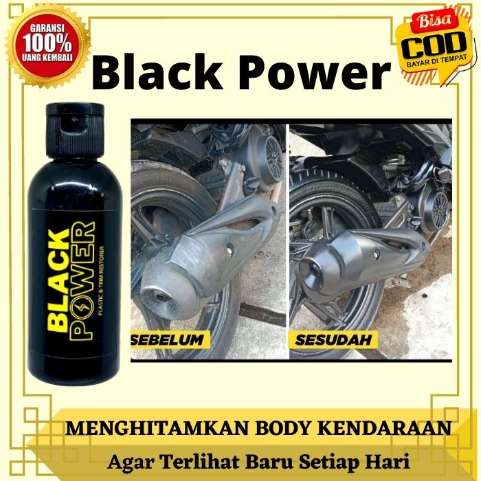 Jual Black Power Penghitam Kendaraan Motor Dan Mobil Penghitam Body Motor Perfect Black Black