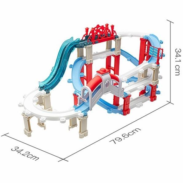 Mainan Anak Track Kereta Api Chuggington Wilson Motorized Track Set