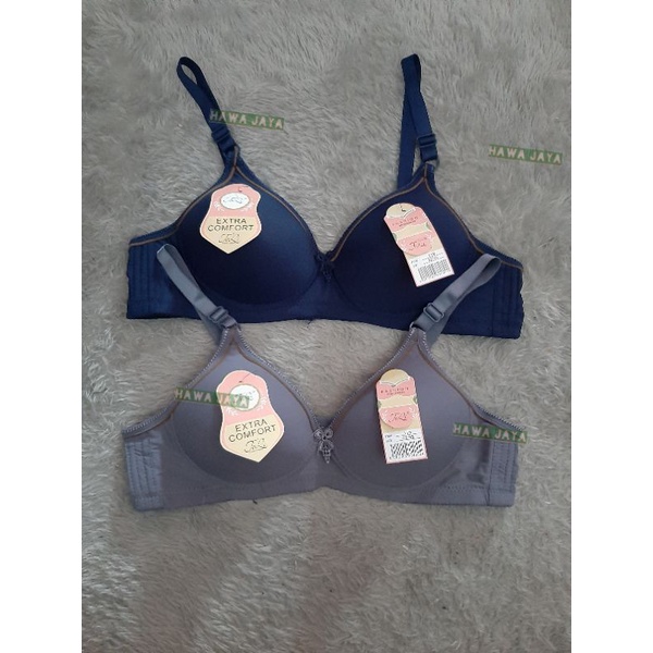 BRA 119 TELI BUSA BH TANPA KAWAT KAIT 3 BRA DEWASA