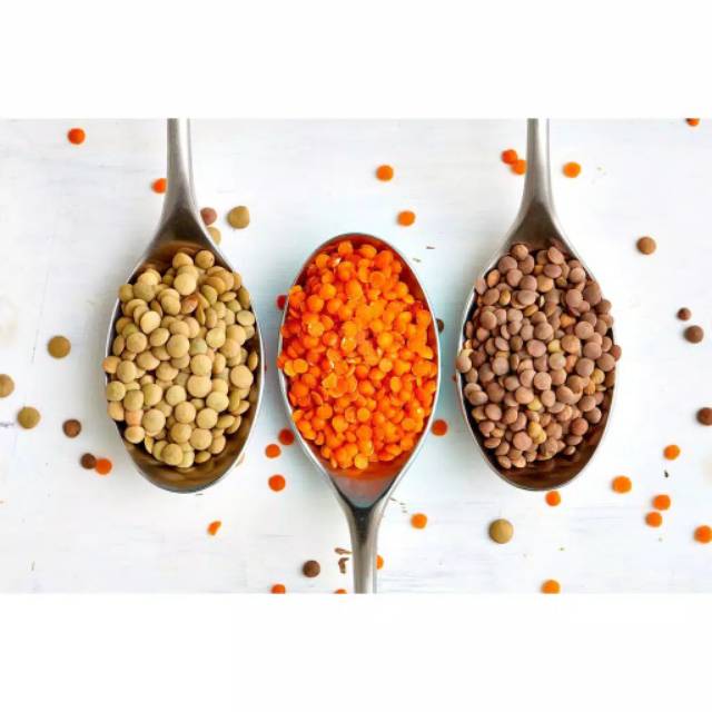 Kacang Lentil coklat -Brown whole lentils 1kg