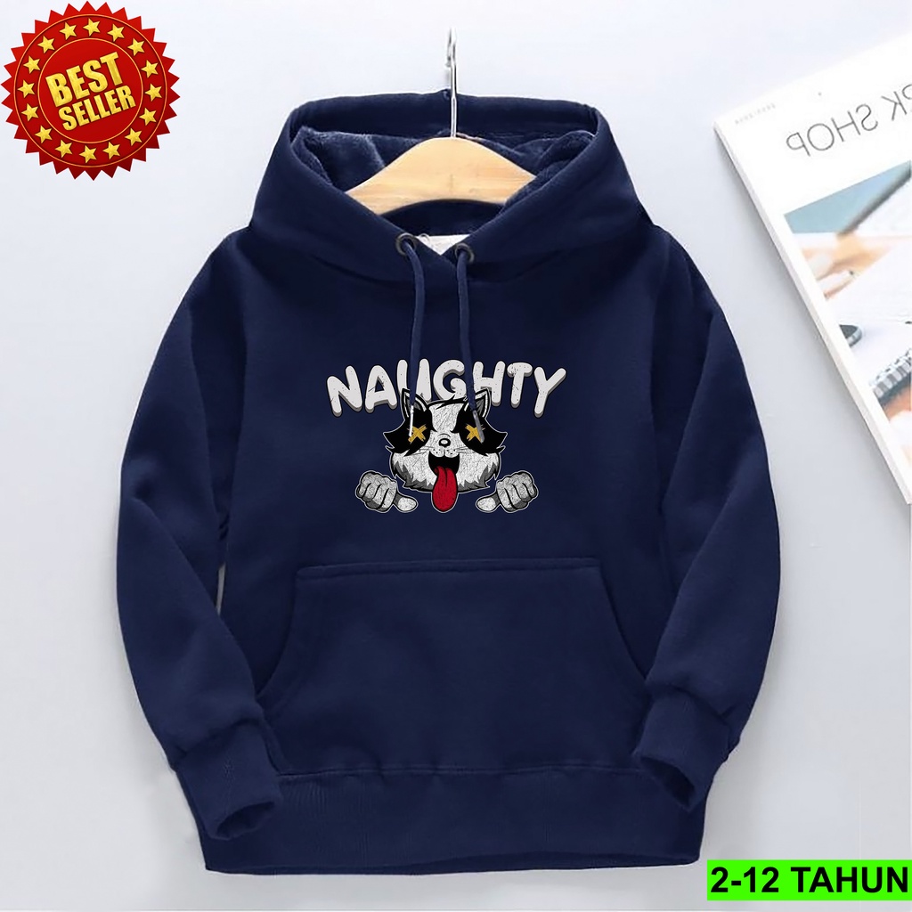 sweater hoodie anak usia 2 3 4 5 6 7 8 9 10 11 12 tahun / jaket switer anak laki laki perempuan